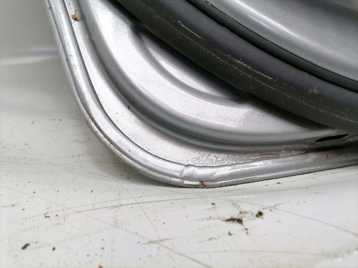 VW Polo 9N3 original Tür hinten links LA7R Graumetallic Bj.2009